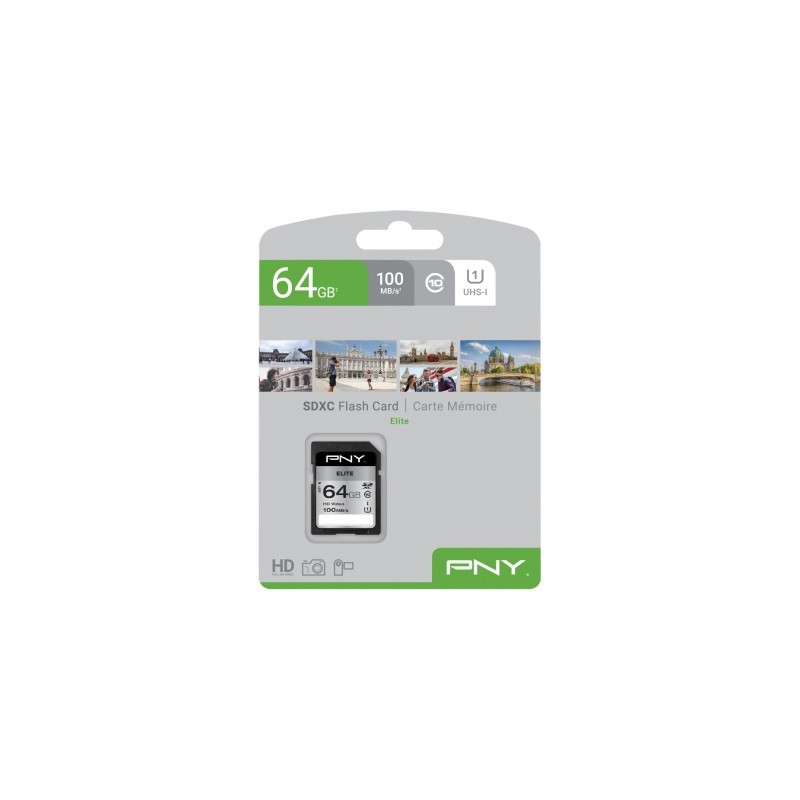 Elite - Flash-Speicherkarte - 64 GB - UHS-I U1 / Class10